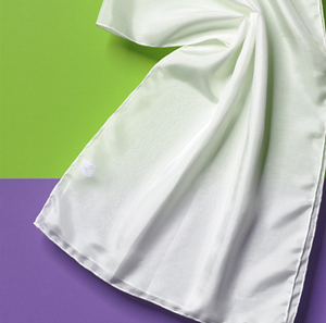 Ideen Silk/Cotton Batiste Long Scarf 9 38g/m² 180 x 42cm NEW 