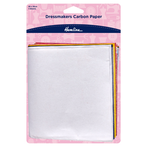 Hemline Dressmakers' Carbon Paper - pack of 5 sheets (4)