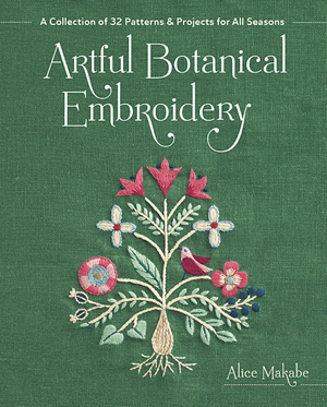 "Artful Botanical Embroidery" Alice Makabe HURT BOOK (1)