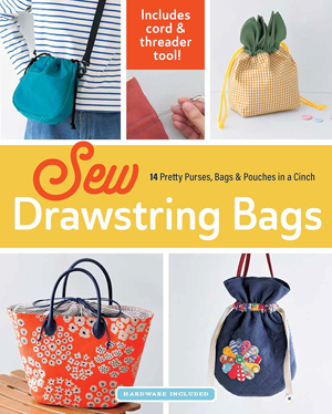"Sew Drawstring Bags" Boutique-Sha NEW
