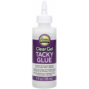 Aleene's Clear Gel Tacky Glue 4oz NEW