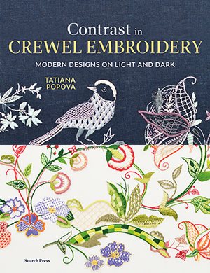 "Contrast in Crewel Embroidery" Tatiana Popova NEW (1)