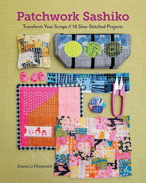 "Patchwork Sashiko" Dina Li Fitzgerald NEW