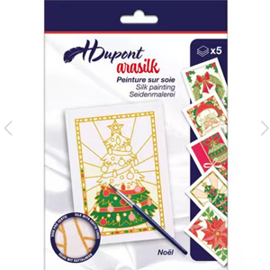 H Dupont Ready-outlined Greetings Card Set - Noel NEW