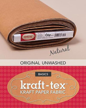 Kraft Tex Natural BOLT 47.5cm x 9.14m (19" x 10 yards) with FREE bag pattern (2 left)