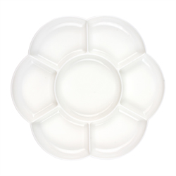 Loxley Daisy Artist Palette 17cm diam (1 left) SLIGHTLY SHOPSOILED