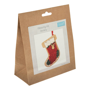 Trimits Weaving Kit : Christmas Stocking (11)