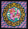 Ideen ready-outlined square silk scarf 55 x 55cm - Chine NEW TO US (26)