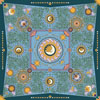 Astral H Dupont ready-outlined 90x90cm square silk scarf NEW DUE MAY (don't order yet)