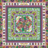 La Vie en Fleurs H Dupont ready-outlined 45x45cm square silk scarf NEW DUE MAY (don't order yet)