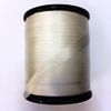 Japanese White Pure Silk Ribbon 7mm wide, by the metre - ready to dye or paint (in clear bag)