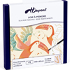 The Flight H Dupont ready-outlined 180cm long silk scarf NEW DUE MAY (don't order yet)