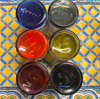 WACO Sun Colour Silk paint Set 1 - Rich
