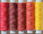 Red, orange, yellow (5)