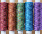 Red, yellow, green, blue, violet (5)